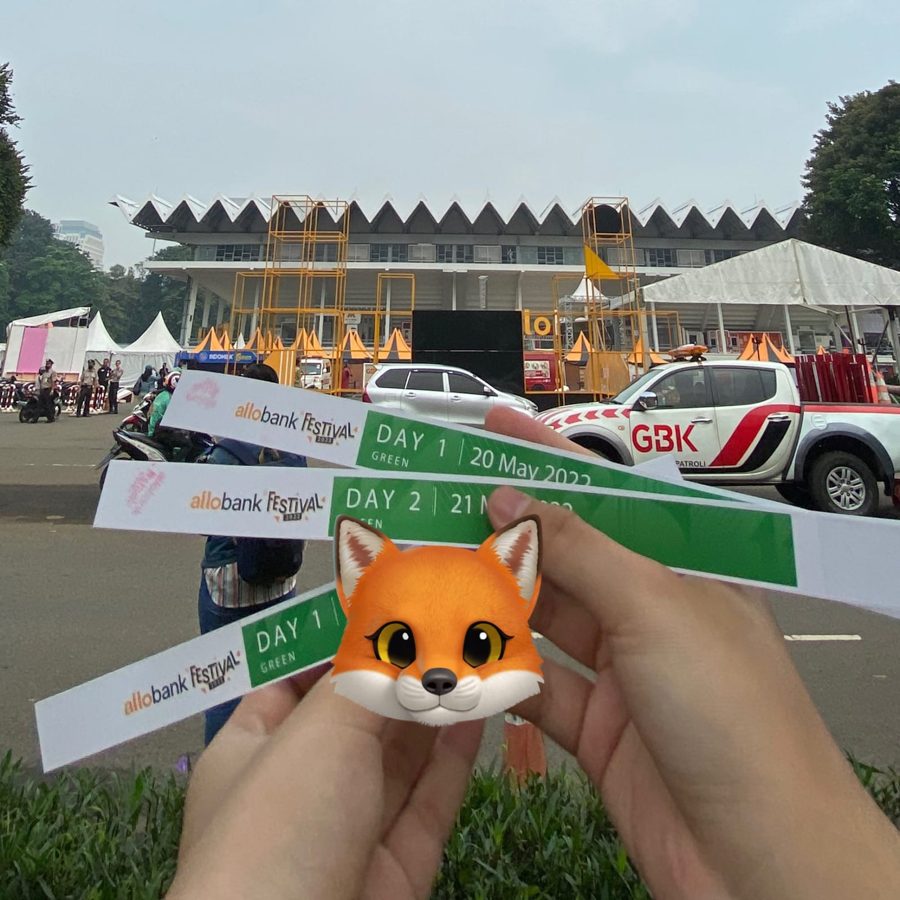 byeoltix customer at a concert venue